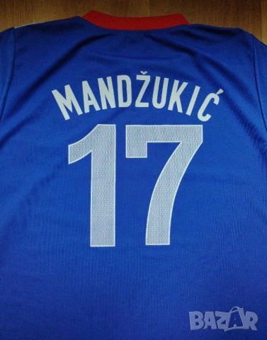 Hrvatska / #17 Мandzukic - мъжка футболна тениска на Хърватска, снимка 7 - Спортни дрехи, екипи - 54869921