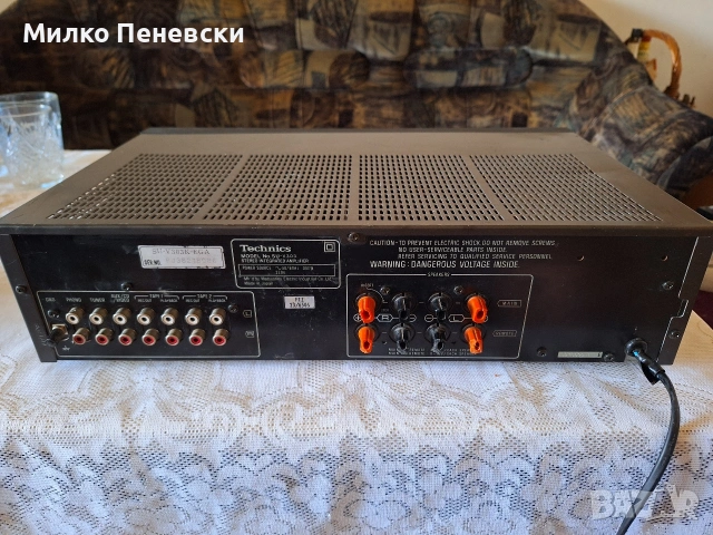 TECHNICS SU-V 303 STEREO AMPLIFIER.MADE IN JAPAN., снимка 4 - Ресийвъри, усилватели, смесителни пултове - 55096583