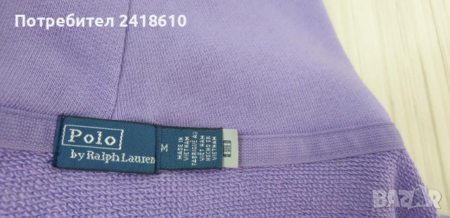 POLO Ralph Lauren Washed Full Zip Womens Size M НОВО! ОРИГИНАЛ! Дамски Суичер!, снимка 7 - Суичъри - 54645235
