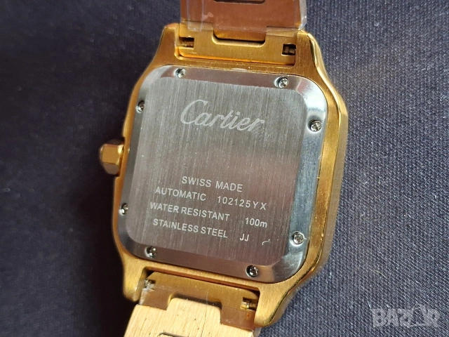 Cartier Santos Дамски - 32mm, снимка 6 - Дамски - 54930679