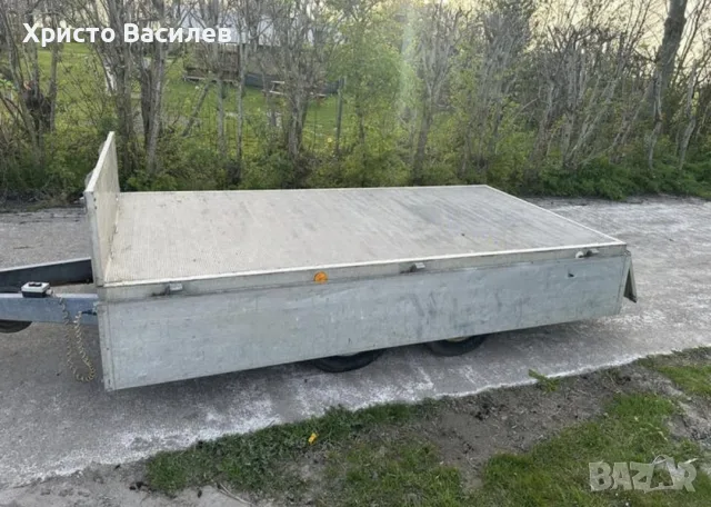 Самосвално Алуминиево ремарке, снимка 3 - Ремаркета - 55573058