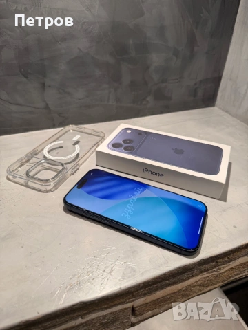 КАТО ЧИСТО НОВ Iphone 17 Pro Max Blue + калъф, снимка 11 - Apple iPhone - 54896070