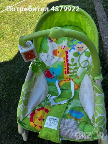 Шезлонг за бебче Fisher Price - 10 евро