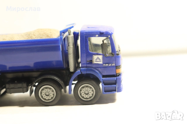 HERPA?? H0 1/87 MERCEDES ATEGO САМОСВАЛ КАМИОН МОДЕЛ, снимка 6 - Колекции - 54340244