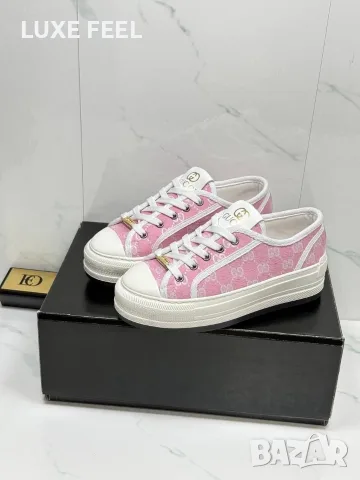 Gucci ⚜️Дамски Кецове , снимка 5 - Кецове - 55605929
