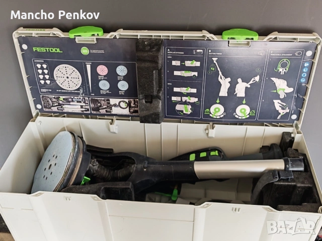 Festool LHS 2 225 EQI  Шлайфмашина за стени и тавани, снимка 4 - Шлайфмашини - 54630547