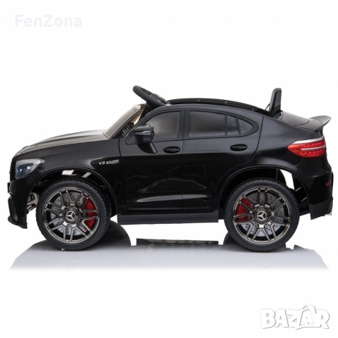Акумулаторен джип Mercedes GLC63 COUPE 4X4 с меки гуми 12V, снимка 7 - Други - 54972496