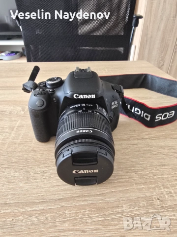 Като НОВ! Canon EOS 600D + Обектив 18-55mm IS II – Пълен комплект, снимка 2 - Фотоапарати - 54243458