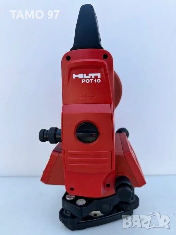 Hilti POT 10 - Професионален цифров Теодолит перфектен!, снимка 3 - Измервателни инструменти - 55167228