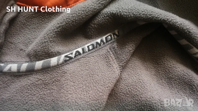 SALOMON Softshell Sweatshirt размер L за лов риболов туризъм суичър вятърно устойчив - 2790, снимка 14 - Суичъри - 55384098
