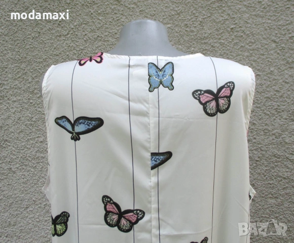 3XL Нова дълга бяла рокля Miss Look , снимка 7 - Рокли - 54984306