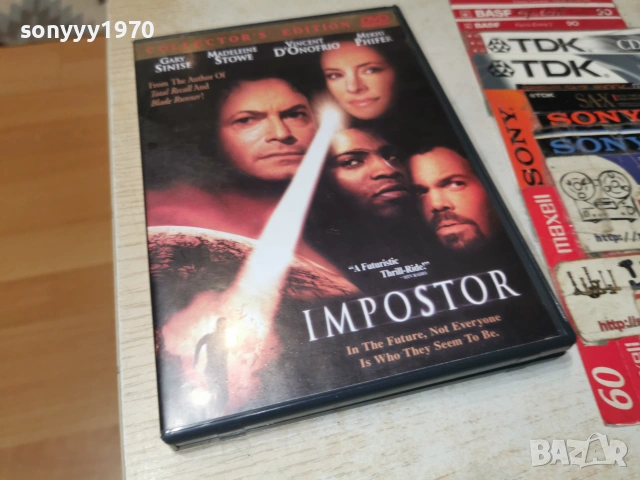 IMPOSTOR DVD 0807261902L1, снимка 5 - DVD филми - 55211330