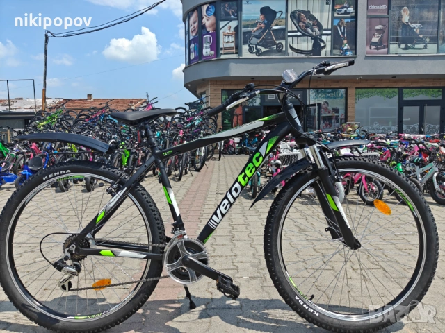 PA Алуминиев велосипед 27.5" PRO зелен, снимка 10 - Велосипеди - 54940059