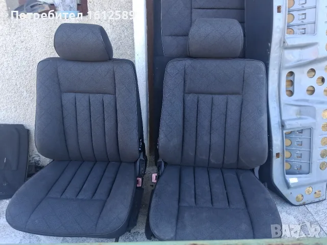 Салон седан Мерцедес W124!
