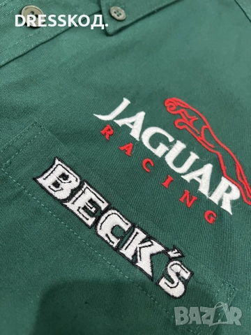 Formula 1 Jaguar team 2002-2004 оригинална  риза с колекционерска стойност, L размер, снимка 4 - Ризи - 55315629