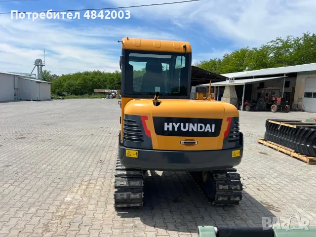 Багер Hyundai R 60, снимка 2 - Индустриална техника - 55570681