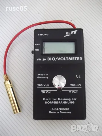 Уред "elce vm20 bio/voltmeter erdung lc-electronic"