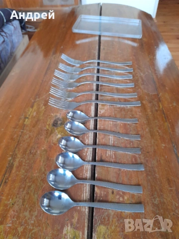 Стар Руски комплект прибори за хранене, снимка 6 - Други ценни предмети - 54263078