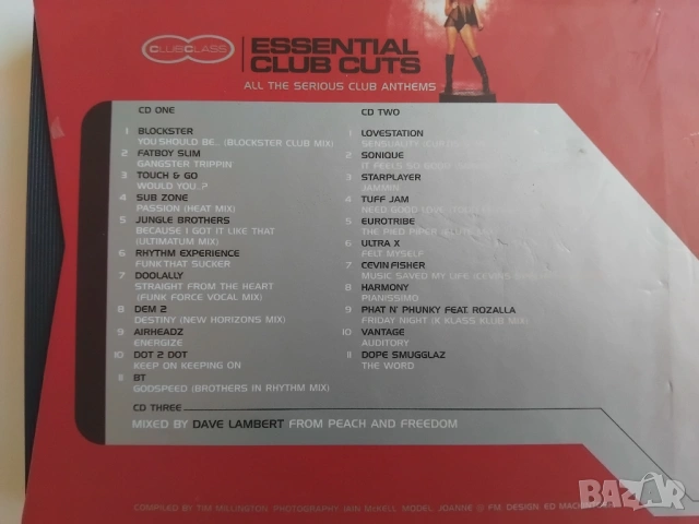 ClubClass Presents Essential Club Cuts - оригинален троен диск CD1 + CD2 + CD3, снимка 3 - CD дискове - 54315003