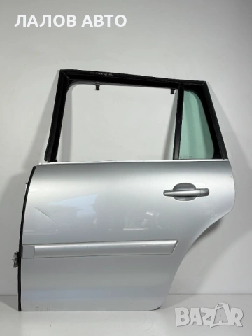 Задна лява врата сива Citroen C4 Grand Picasso (10-13)г.