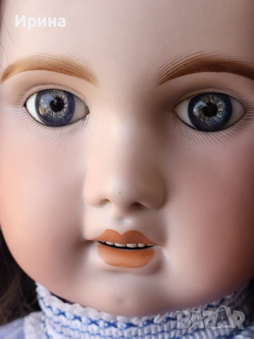 Огромна антична кукла 1907 Jumeau 80 см, снимка 2 - Антикварни и старинни предмети - 54172064