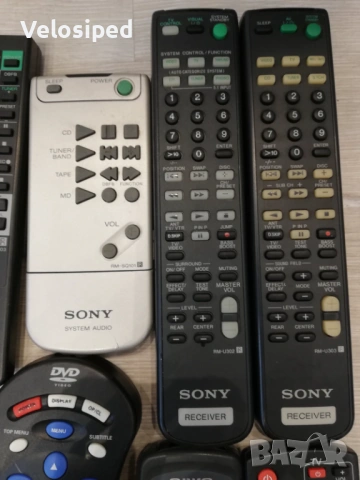 Дистанционни Sony, Technics, Panasonic, Aiwa & Denon, снимка 2 - Дистанционни - 54562252