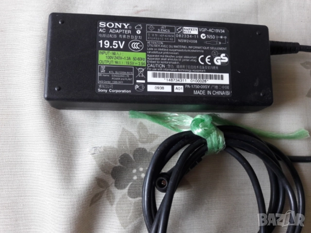  Sony  VAIO 19.5V VGP-AC19V34 