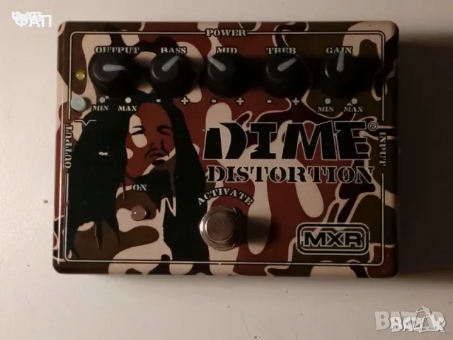 MXR Dime Distortion - DD11 camo,  без захранване