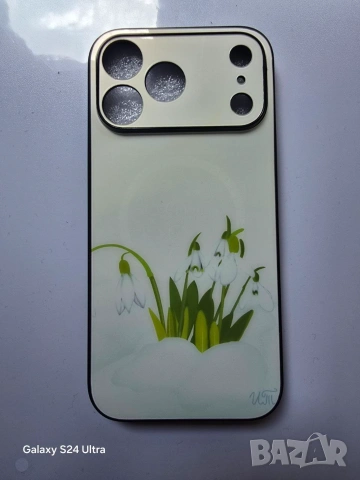 Калъфи за iPhone 17 Pro Max със стъклен гръб и авторски дигитални рисунки, снимка 4 - Калъфи, кейсове - 54978998