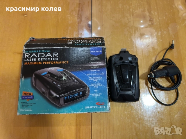радарен детектор "Whistler PRO-93GXi"