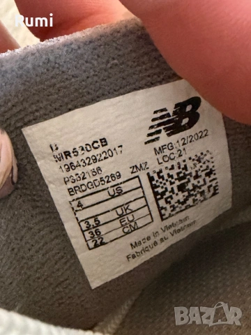 Оригинални маратонки  New Balance 530 ! 36 н, снимка 6 - Маратонки - 54754829