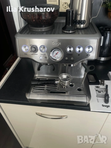 Кафемашина Sage barista express , снимка 5 - Кафемашини - 54691068