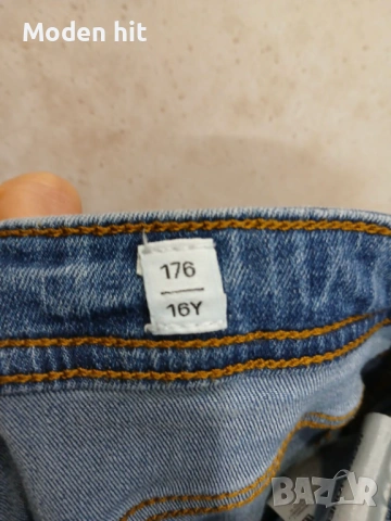 Jack & Jones размер 176 см./16 г. - дънки за тийнеджър/мъж, снимка 9 - Дънки - 54447567