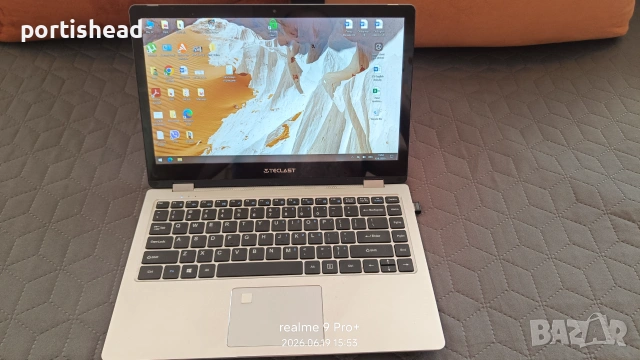 Лаптоп / Ултрабок Teclast F6 Pro 13.3" Full HD Touch 360° Flip Laptop,Intel Dual Core,8GB DDR3,128GB, снимка 10 - Лаптопи за дома - 54981802