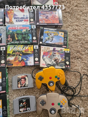 Nintendo 64 колекция, снимка 4 - Други игри - 54822416