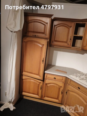 Чисто нова кухня с вратички от дъбов масив и уреди , снимка 2 - Кухни - 54206935