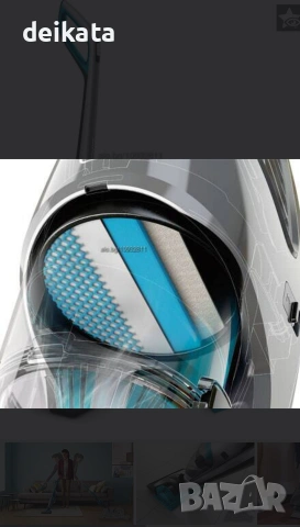 Без кабелна прахосмукачка philips powerpro aqua 3 in 1, снимка 7 - Прахосмукачки - 54973789