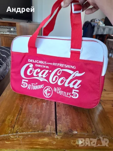Стара чанта Кока Кола,Coca Cola #11, снимка 4 - Колекции - 55325492