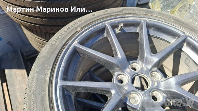 Гуми с джанти за Тесла.18 цола