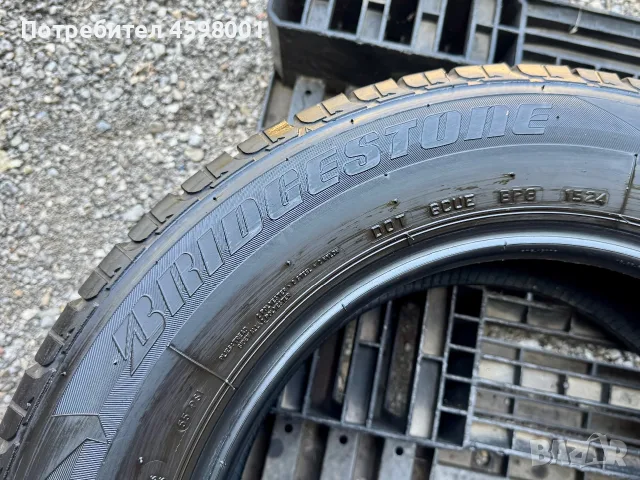 2бр.ЗИМНИ ГУМИ Bridgestone 215/65/16C DOT1524 за бус Sprinter,Crafter,Transit,Iveco, снимка 7 - Гуми и джанти - 55663346