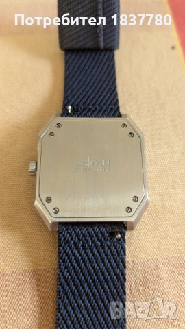 Часовник Slow Watch JO, 1 сртелка, Swiss made, снимка 14 - Мъжки - 54645977