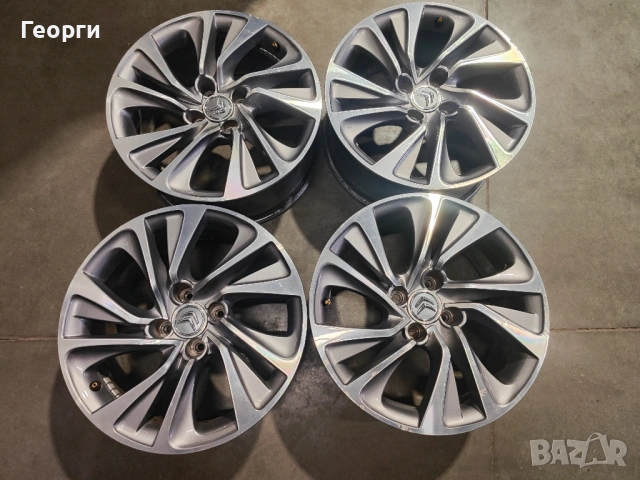 4бр. алуминиева джанта  17цола за Citroen