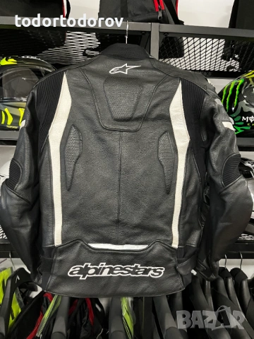 Кожено яке за мотор ALPINESTARS GP-PLUS размер 48- S/M CE-Протектори 330.54 лв. / 169 €, снимка 6 - Аксесоари и консумативи - 54515843