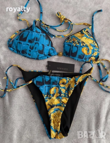 Versace Нов Дамски Бански Две Части Версаче, снимка 2 - Бански костюми - 54371397
