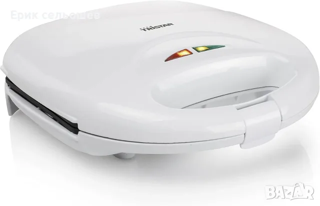 Tristar SA-3050 Сандвич тостер / Грил за сандвичи 750W с незалепващи плочи, снимка 2 - Тостери - 55421421