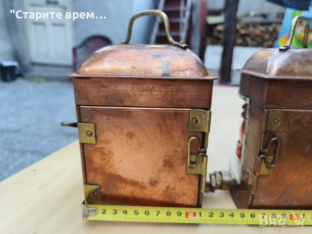 ⚓Чифт Месингови Навигационни Фенери , снимка 4 - Други ценни предмети - 54094608