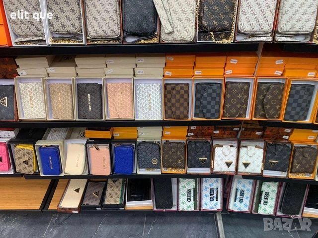 портмонета в кутия Louis Vuitton Karl legenfeld guess prada mcm Gucci Karl legenfeld , снимка 12 - Портфейли, портмонета - 55237169