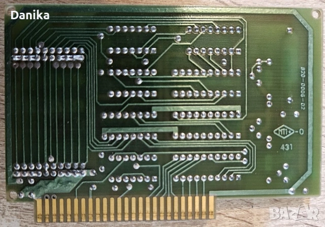 Флопи контролер от Apple II оригинала на българските компютри Правец 8 DISK II interface card, снимка 2 - Други - 54305983