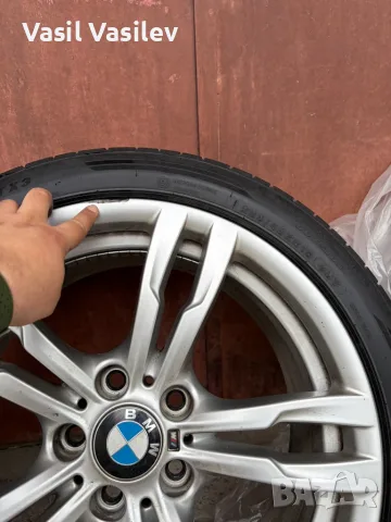 Джанти BMW Style 400M Sport пакет 18" (OEM ) F30/F31/F32/ Е90/ Е91/Е92 и др. + ГУМИ ПОДАРЪК!, снимка 7 - Гуми и джанти - 55307793