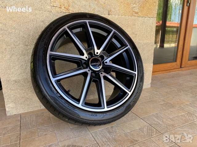 18" 5x112 Bicolor - Vw Audi Skoda Seat Mercedes , снимка 3 - Гуми и джанти - 54425650